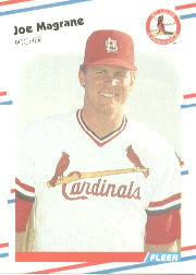 1988 Fleer Baseball Cards      040      Joe Magrane RC*